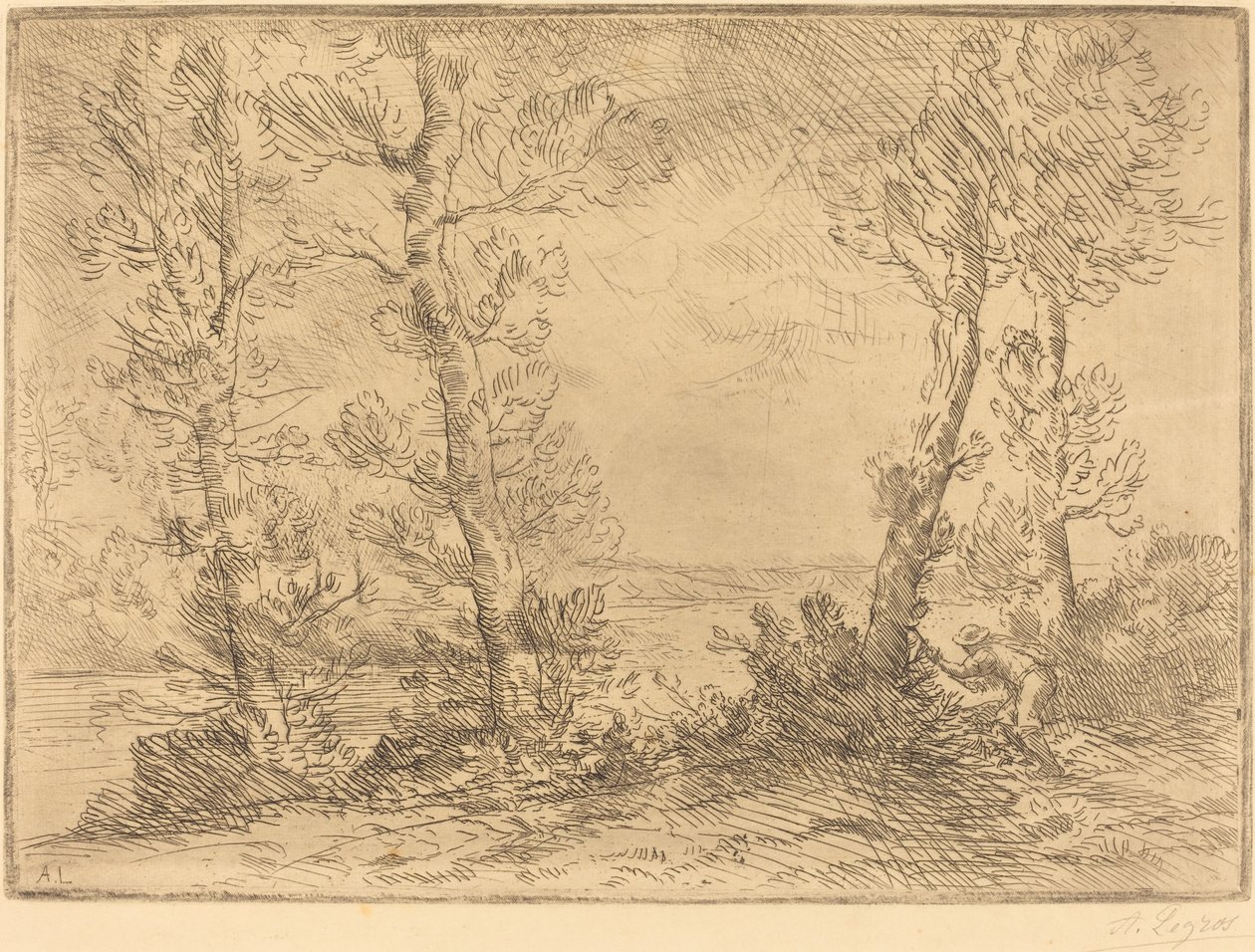 Łosoś Rybak autorstwa Alphonse Legros