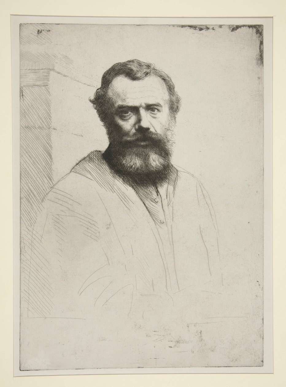 Autoportret autorstwa Alphonse Legros