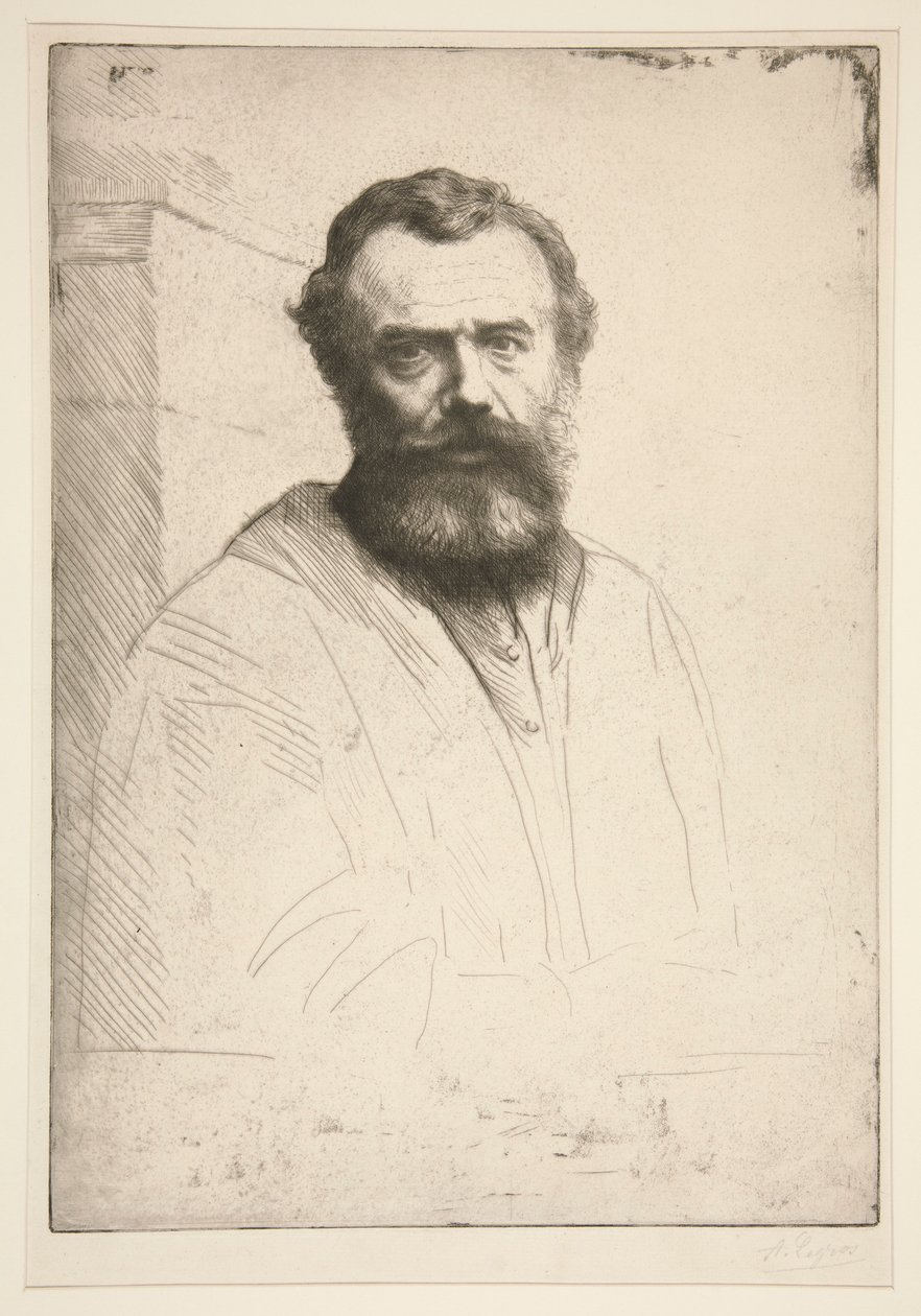 Autoportret autorstwa Alphonse Legros