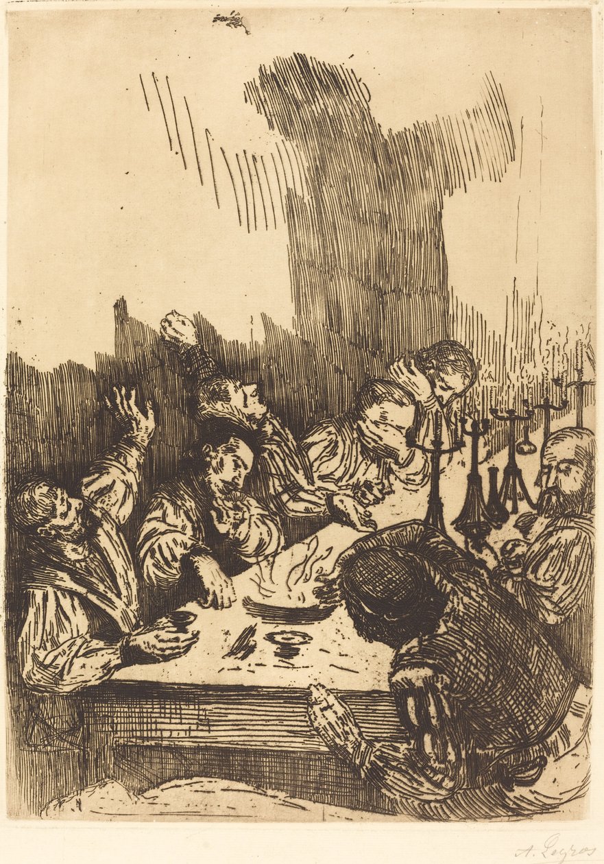 Cień (Ombre) autorstwa Alphonse Legros
