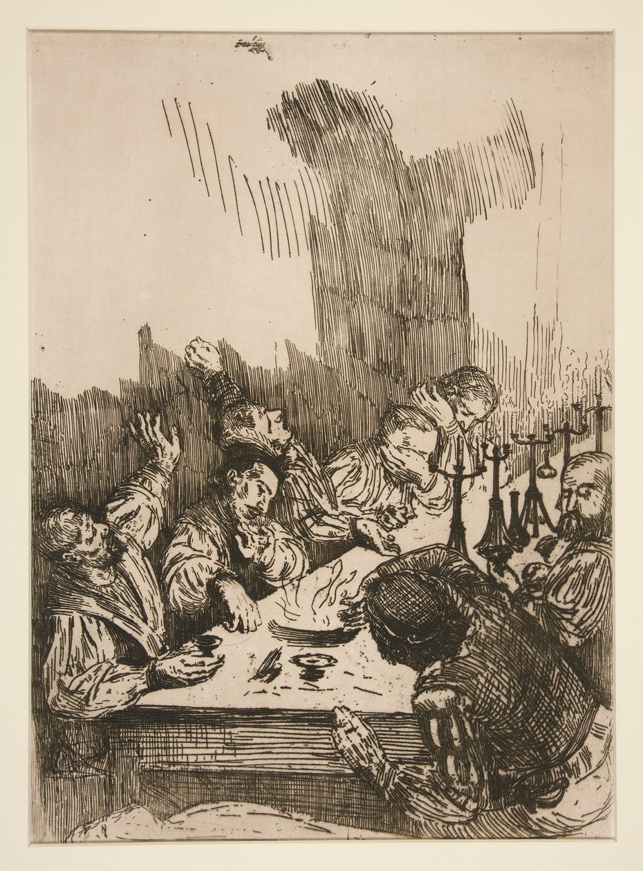 Cień (Ombre) autorstwa Alphonse Legros