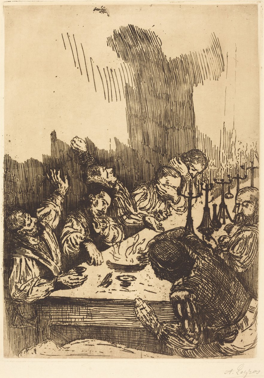 Cień autorstwa Alphonse Legros