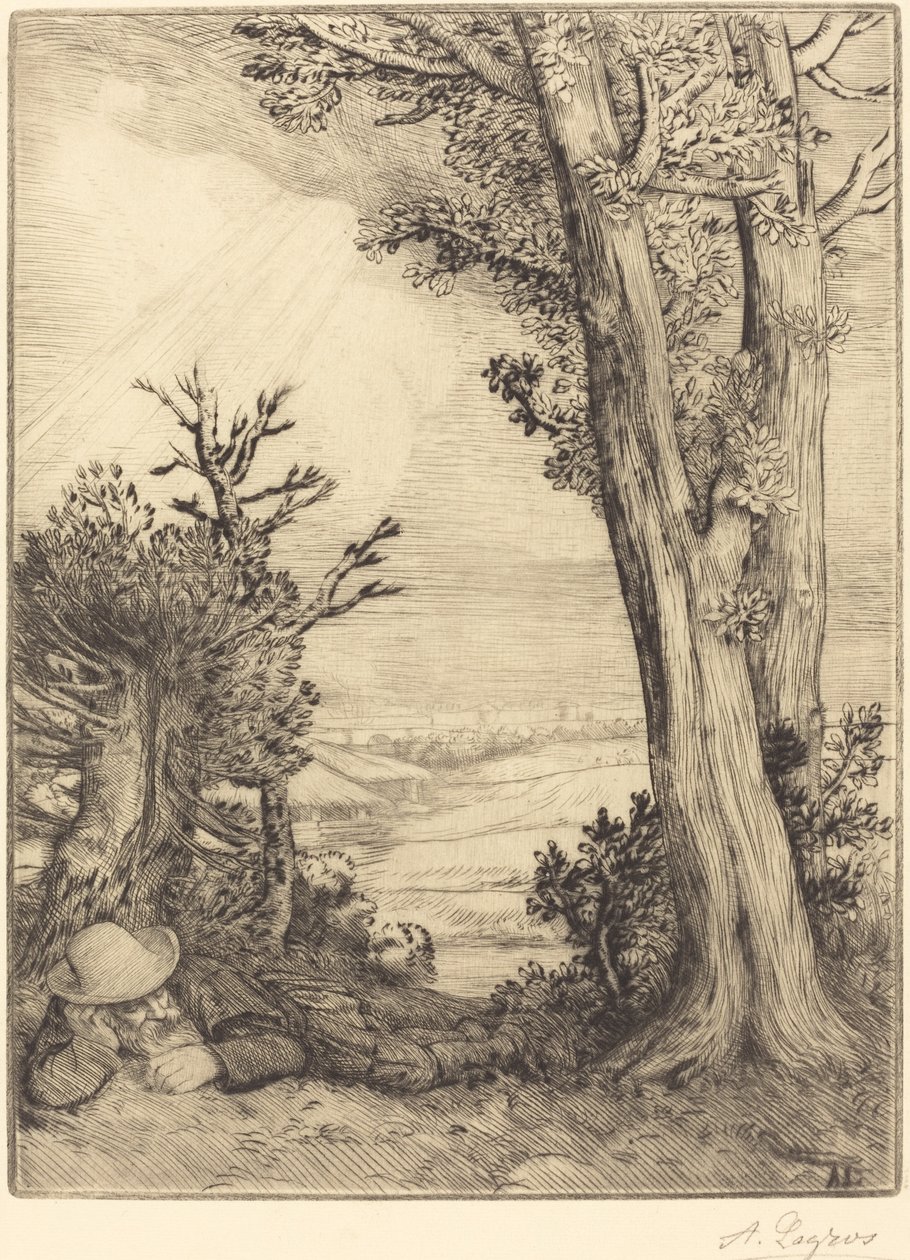 Siesta na wsi Siesta na wsi. autorstwa Alphonse Legros