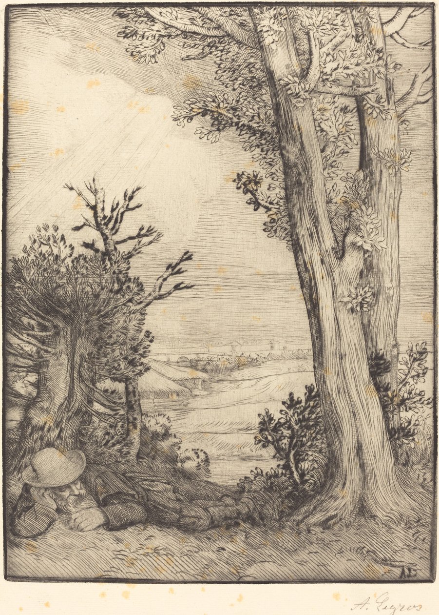 Siesta na wsi Siesta na wsi. autorstwa Alphonse Legros