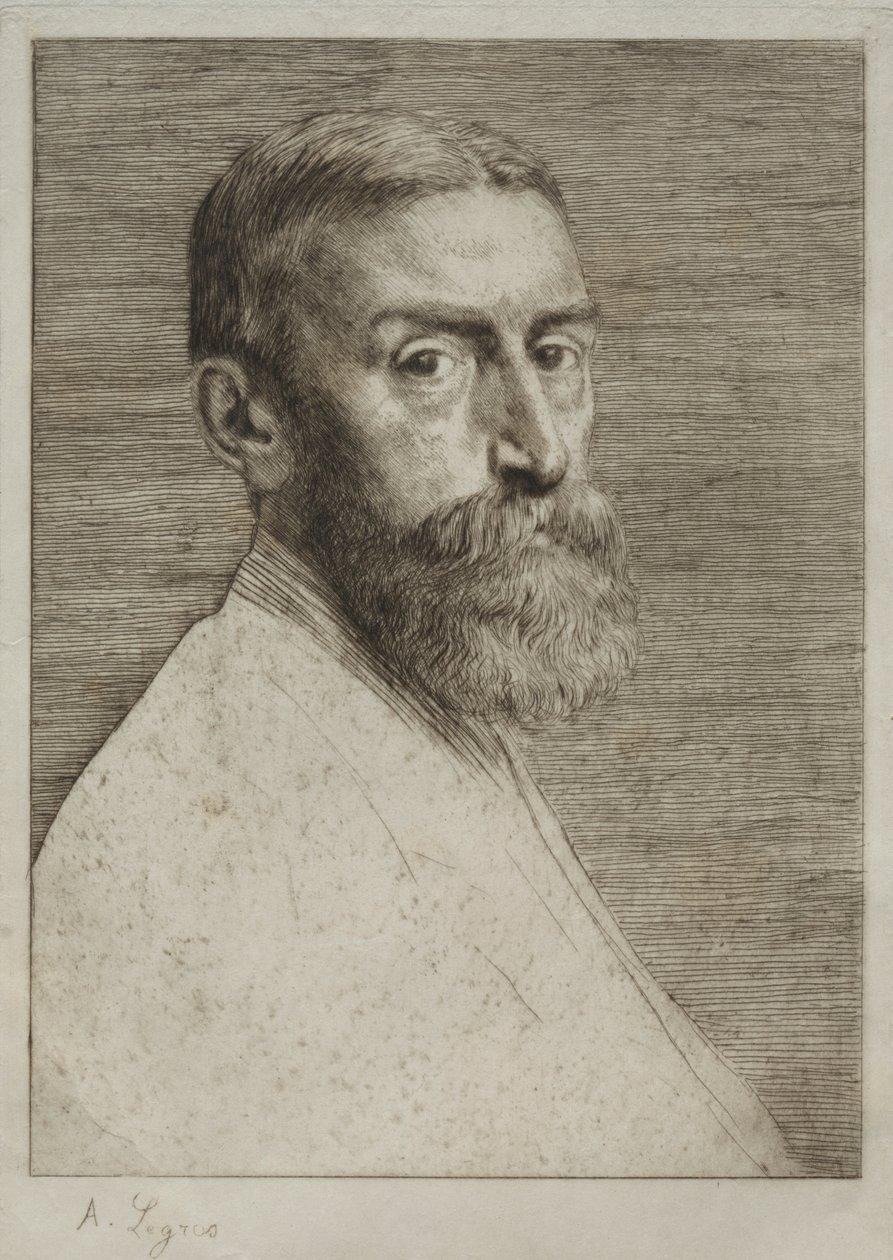 Sir E. J. Poynter autorstwa Alphonse Legros