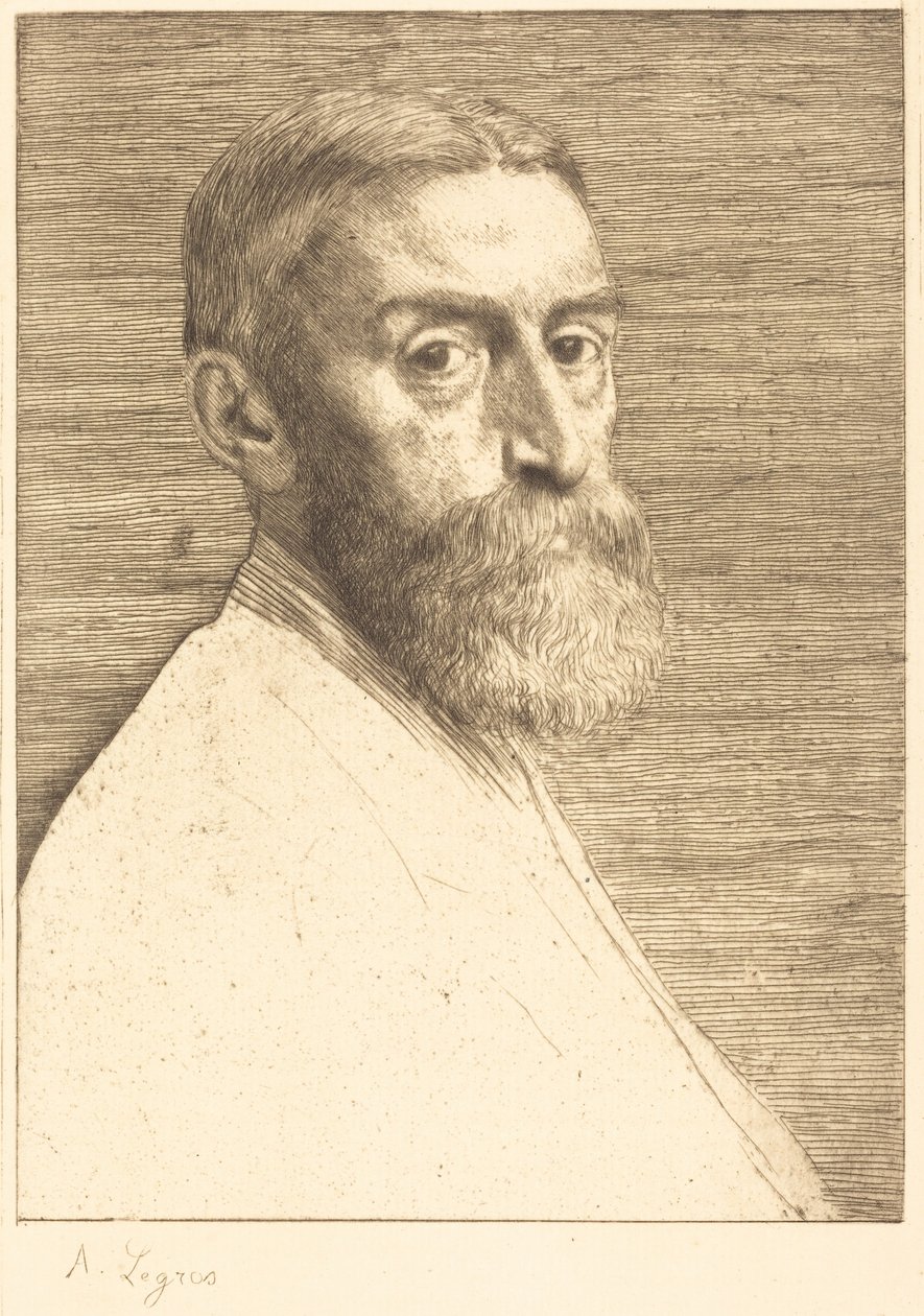 Sir Edward John Poynter autorstwa Alphonse Legros