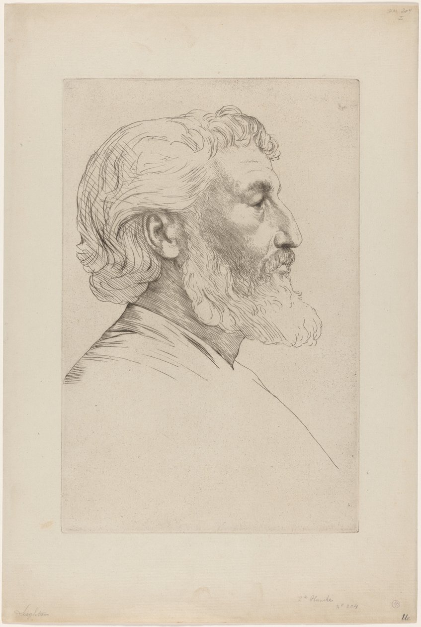 Sir Frederic Leighton autorstwa Alphonse Legros