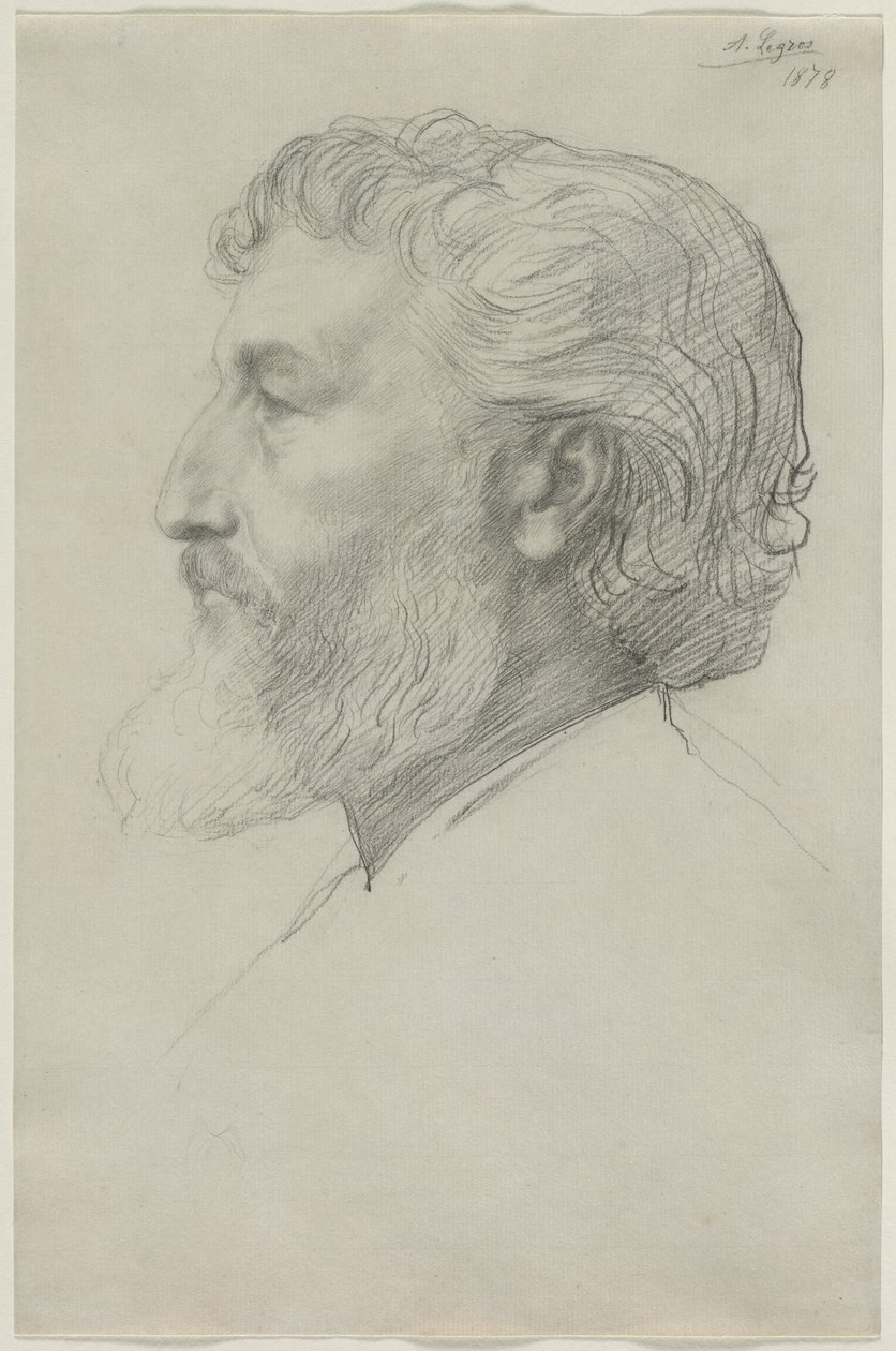 Sir Frederick Leighton autorstwa Alphonse Legros