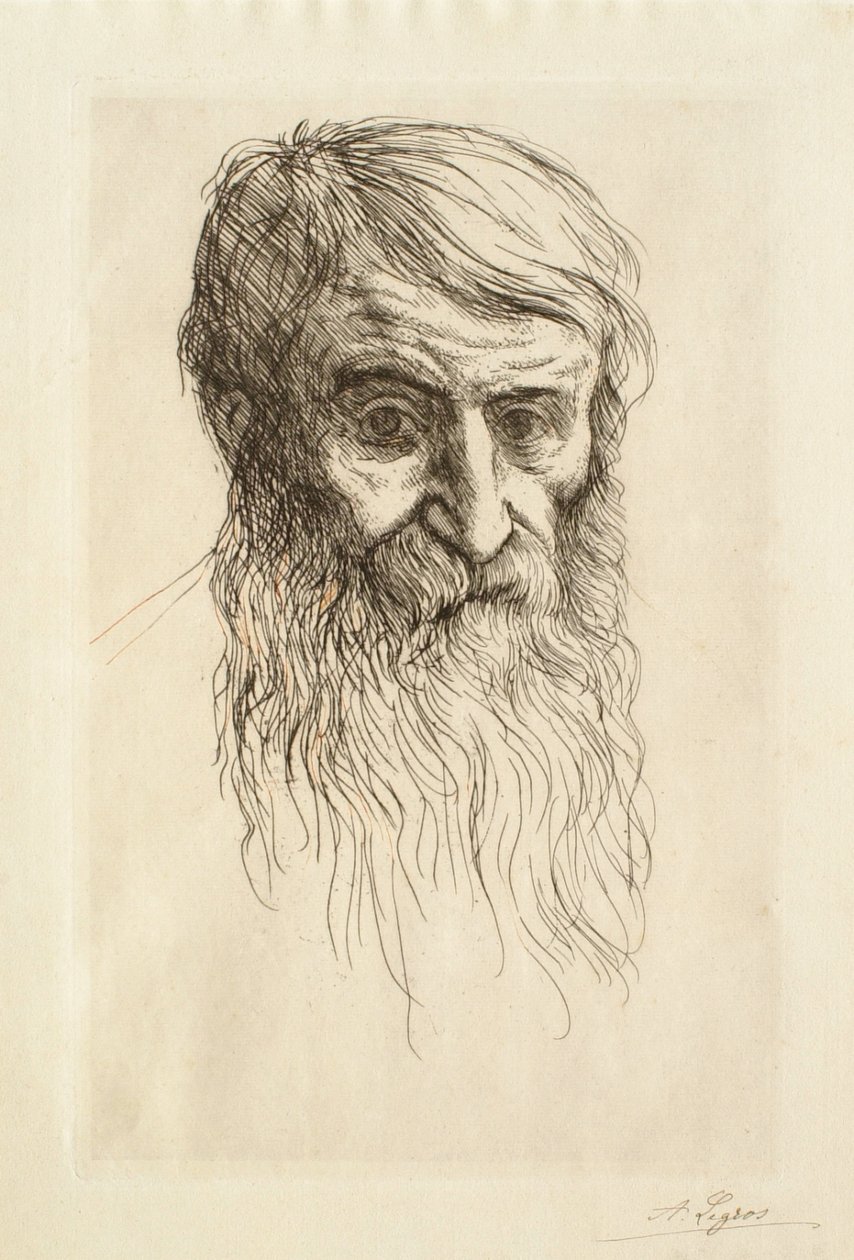 Sir Frederick Leighton autorstwa Alphonse Legros