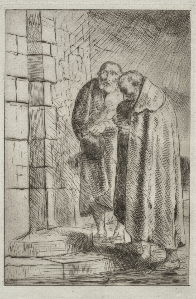 Św. Piotr i Paweł przy Bramie Pana Ryszarda autorstwa Alphonse Legros