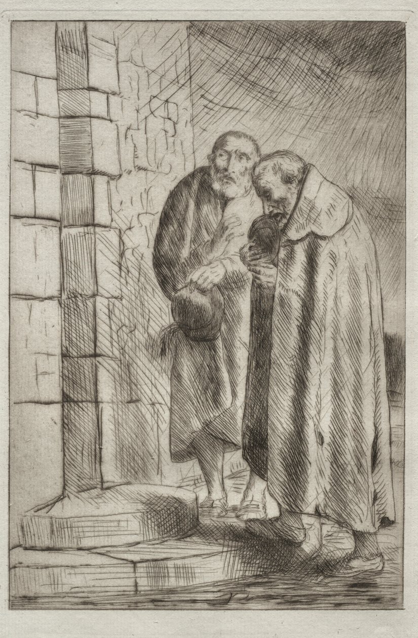 Św. Piotr i Paweł przy Bramie Pana Ryszarda autorstwa Alphonse Legros