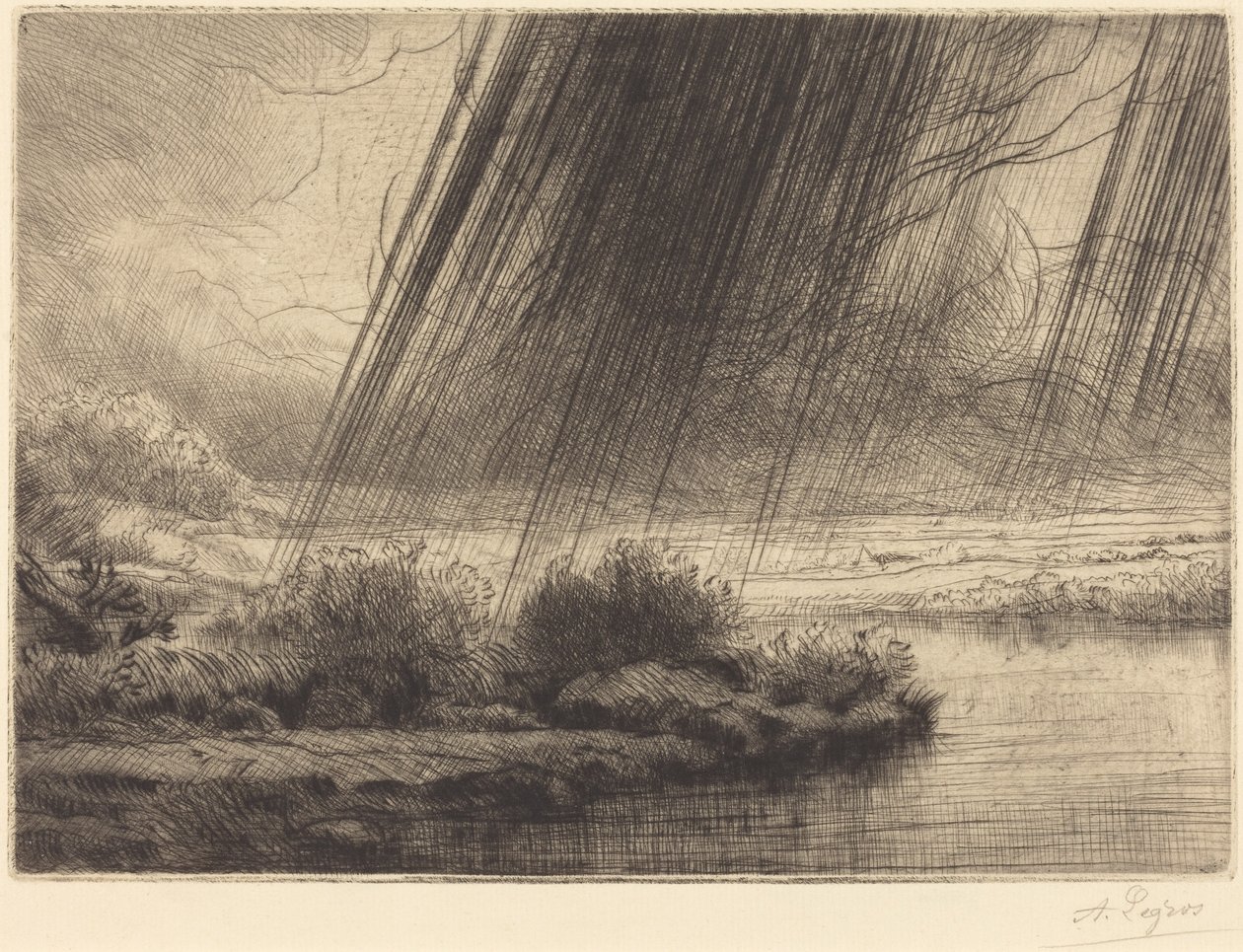 Storm (Burza) autorstwa Alphonse Legros