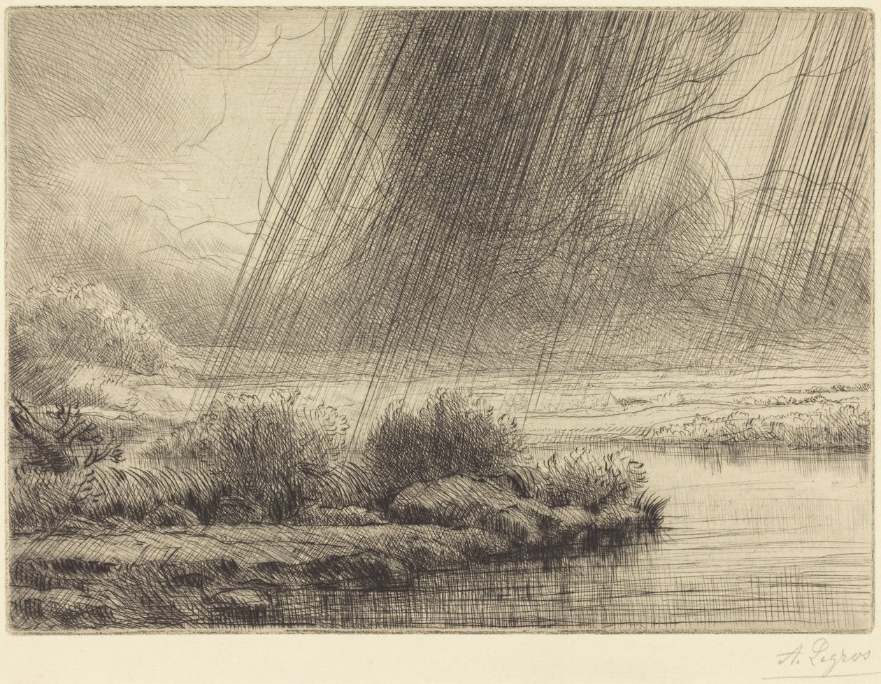 Storm (Burza) autorstwa Alphonse Legros