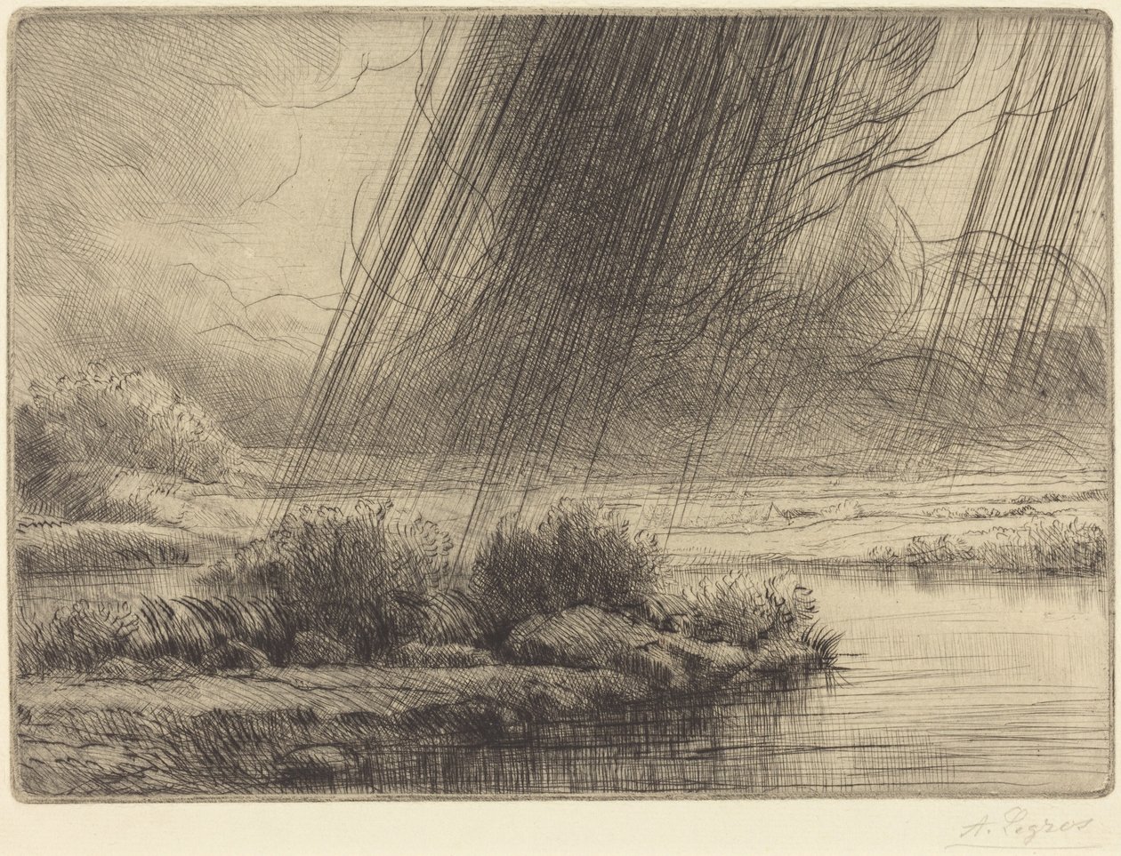 Storm (Burza) autorstwa Alphonse Legros