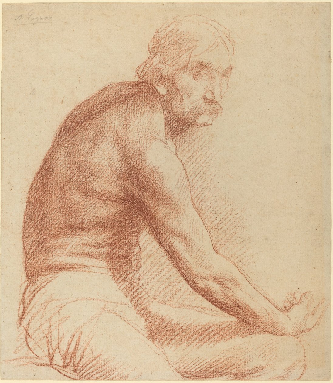 Studium greckiego autorstwa Alphonse Legros
