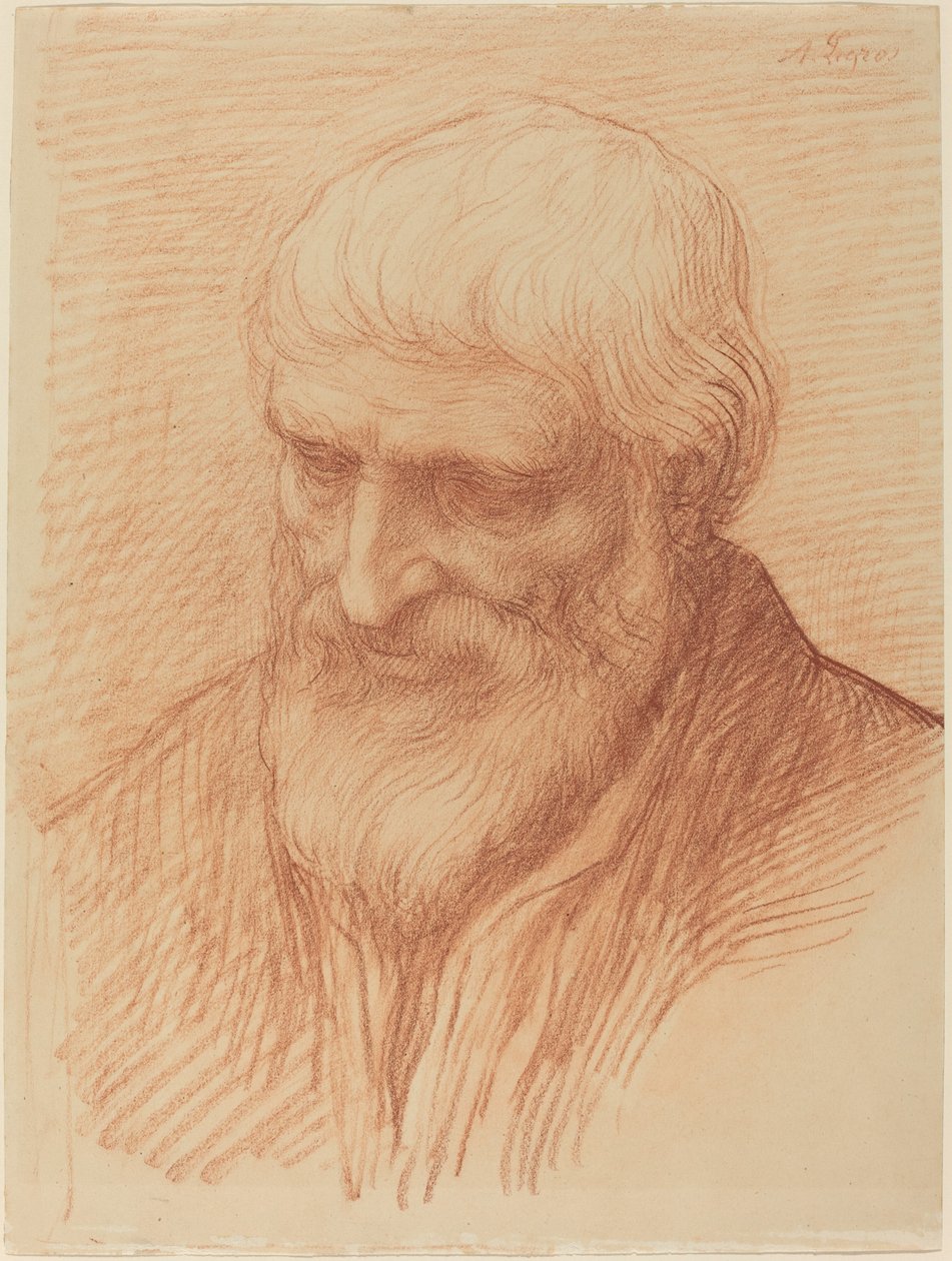 Studium filozofa. autorstwa Alphonse Legros