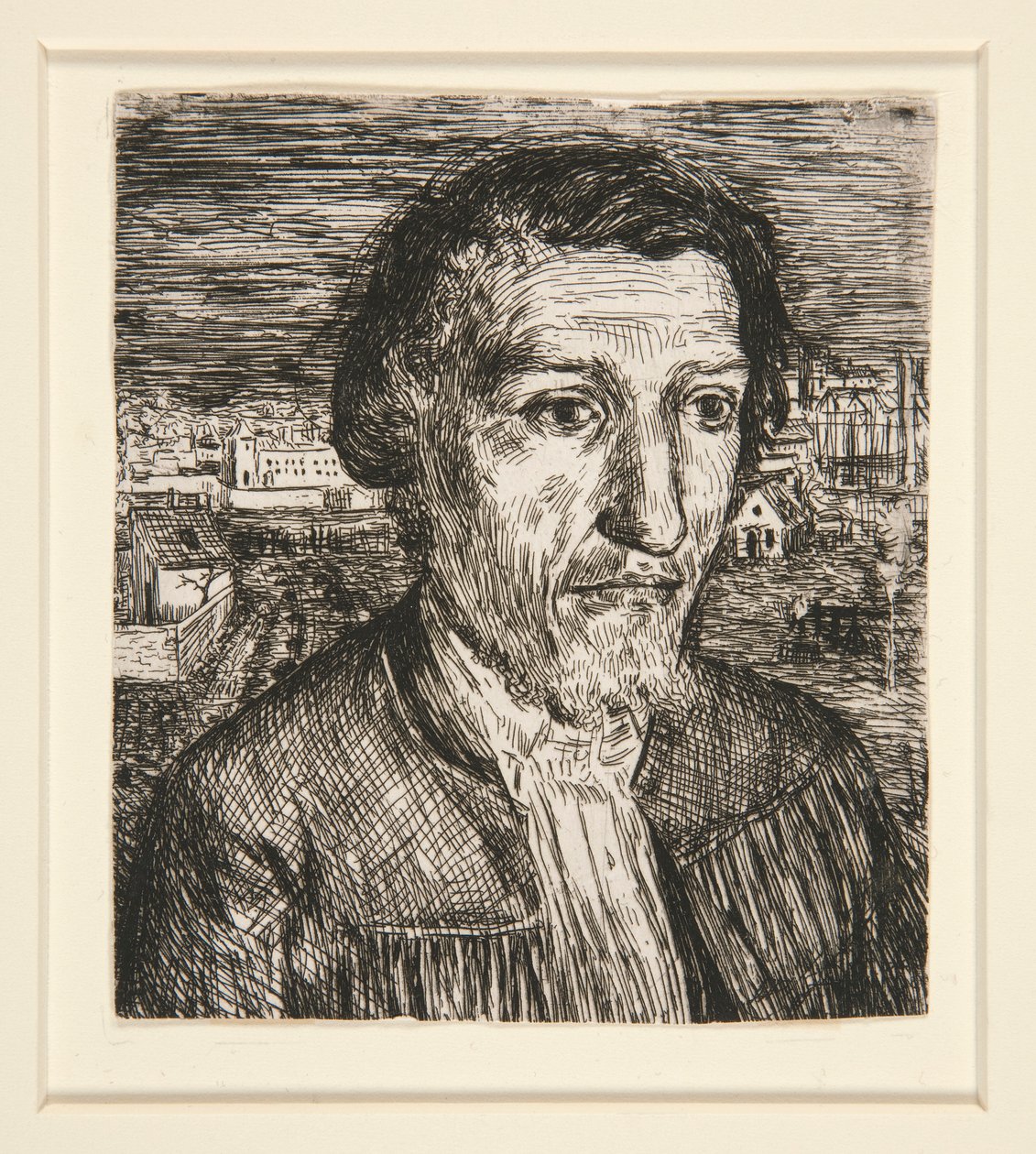 Głowa stolarza (Carpenter autorstwa Alphonse Legros
