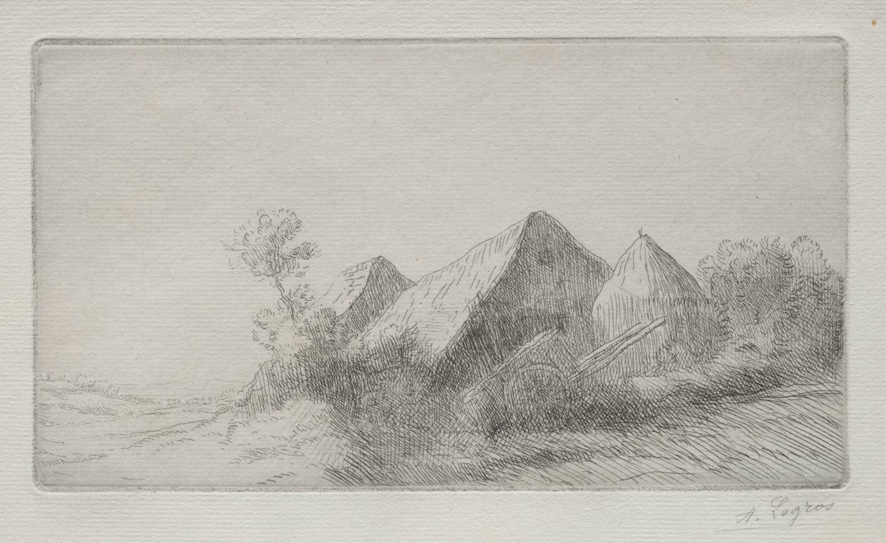 Szopa na wózki. autorstwa Alphonse Legros