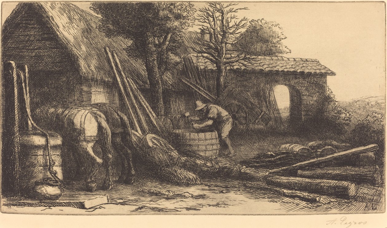 Bednarz autorstwa Alphonse Legros