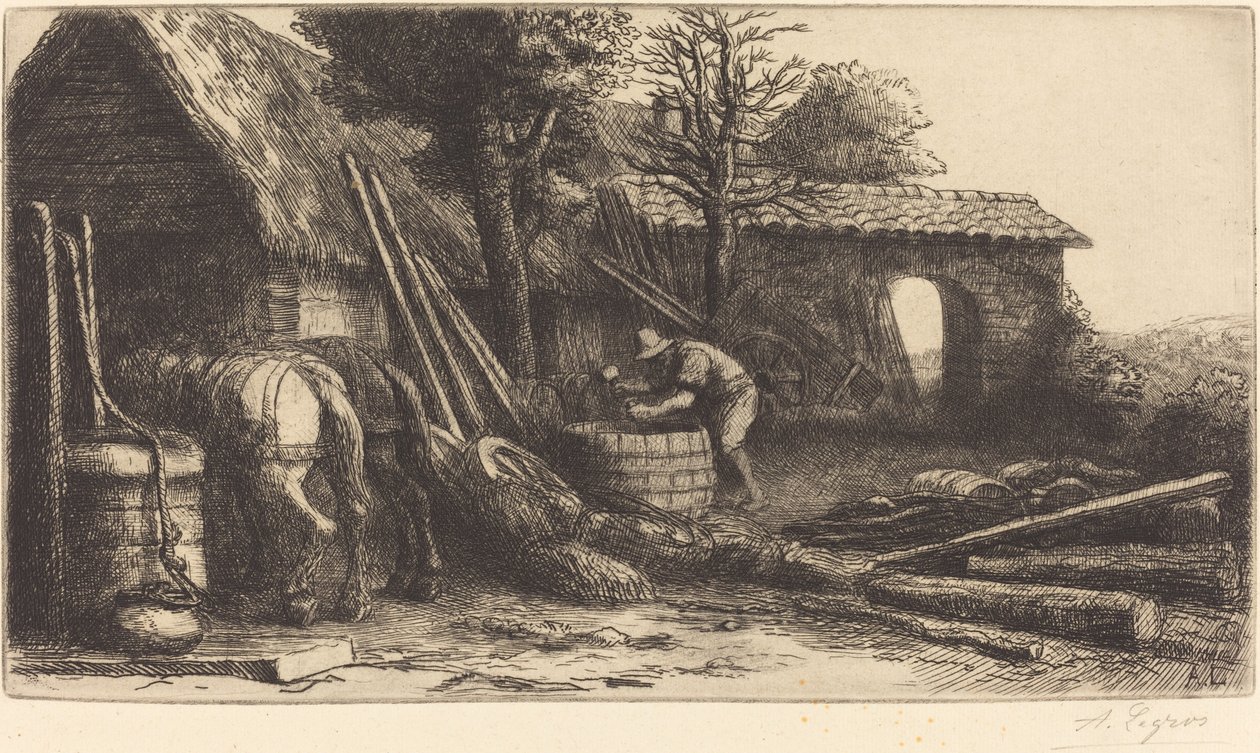 Bednarz Bednarz. autorstwa Alphonse Legros