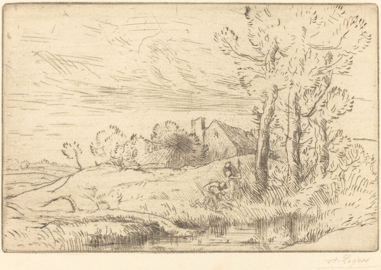 Dom Studni La maison du puits. autorstwa Alphonse Legros