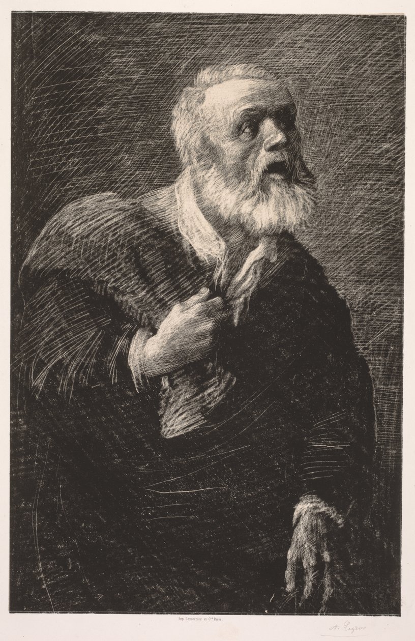 Nocny Wołacz autorstwa Alphonse Legros