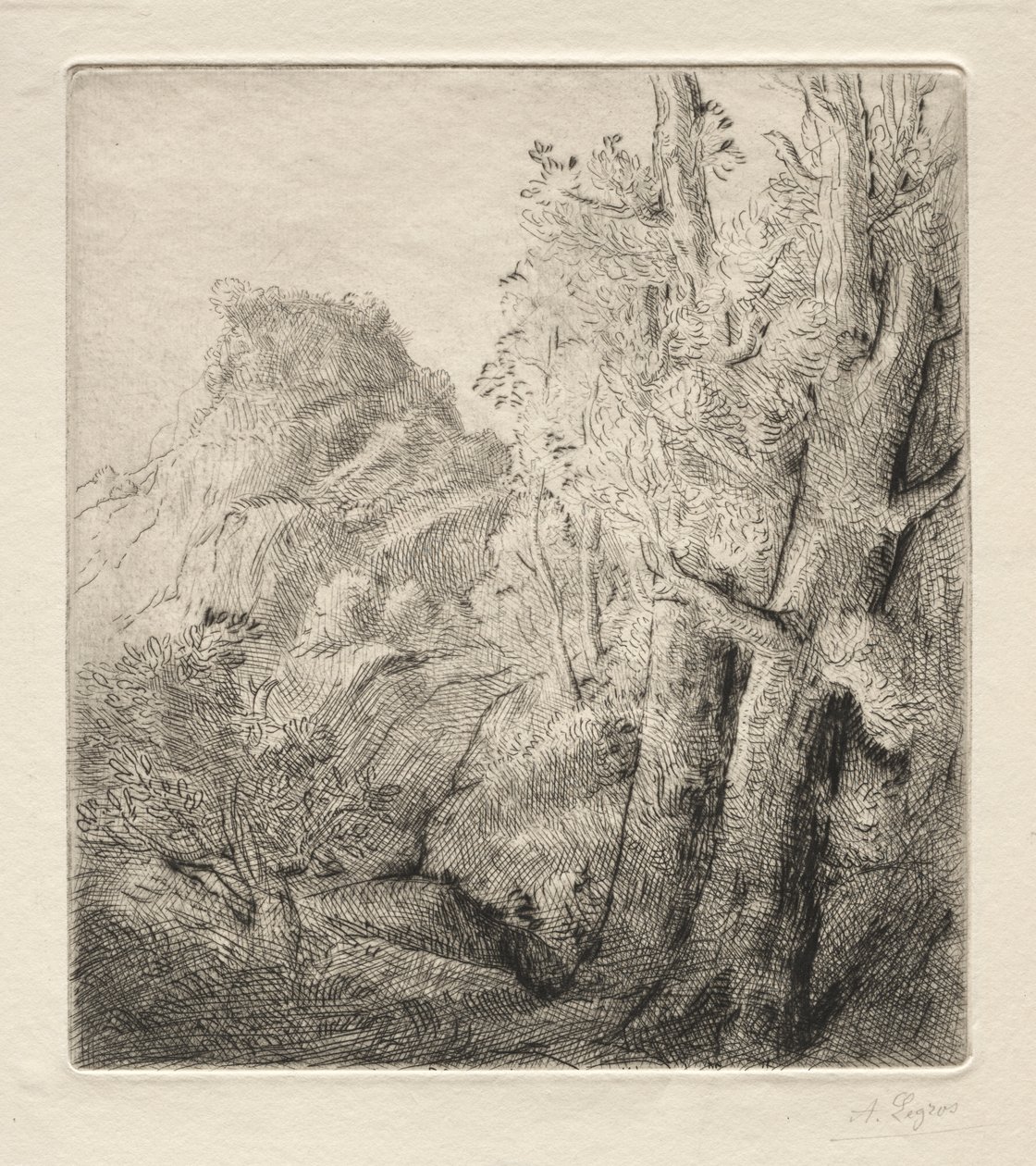 Stare Miasto autorstwa Alphonse Legros