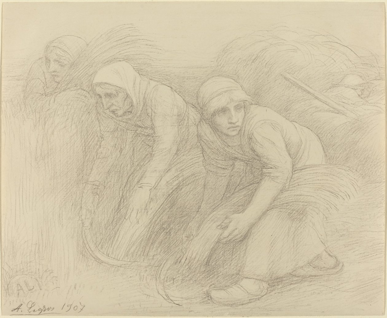Żniwiarze autorstwa Alphonse Legros