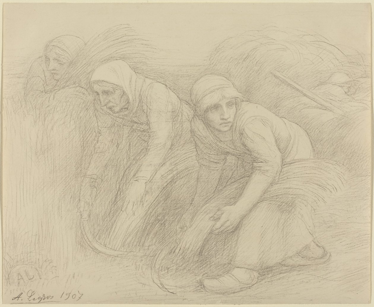 Żniwiarze autorstwa Alphonse Legros