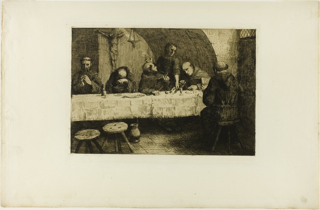Refektarz autorstwa Alphonse Legros