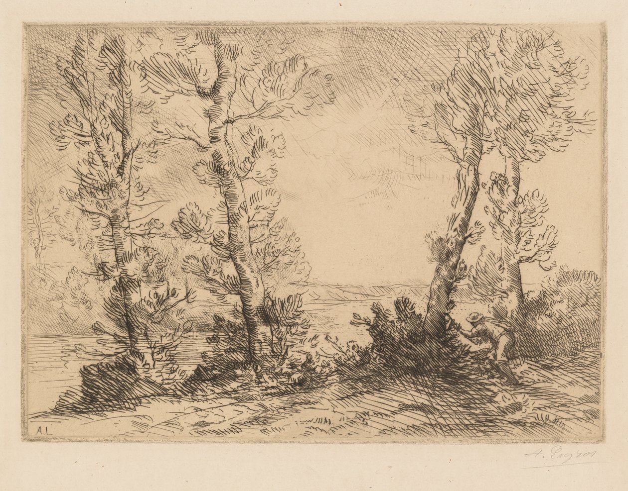 Rybak Łososia Rybak Łososia, ok. 1930 r. 1880. autorstwa Alphonse Legros