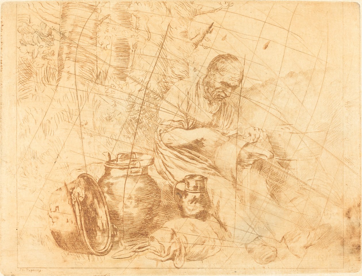 Tinker Le retameur. autorstwa Alphonse Legros