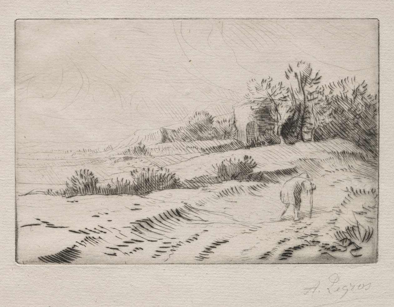 Wieża autorstwa Alphonse Legros