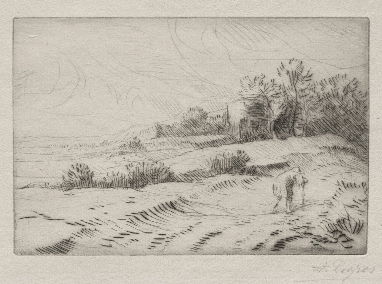 Wieża. autorstwa Alphonse Legros