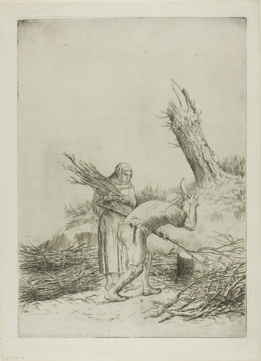 Twórcy Gałązek autorstwa Alphonse Legros