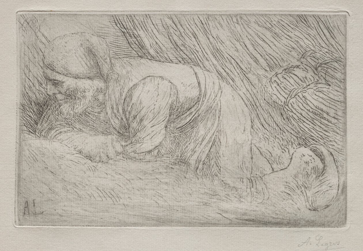 Os coletores de galhos. polonês autorstwa Alphonse Legros