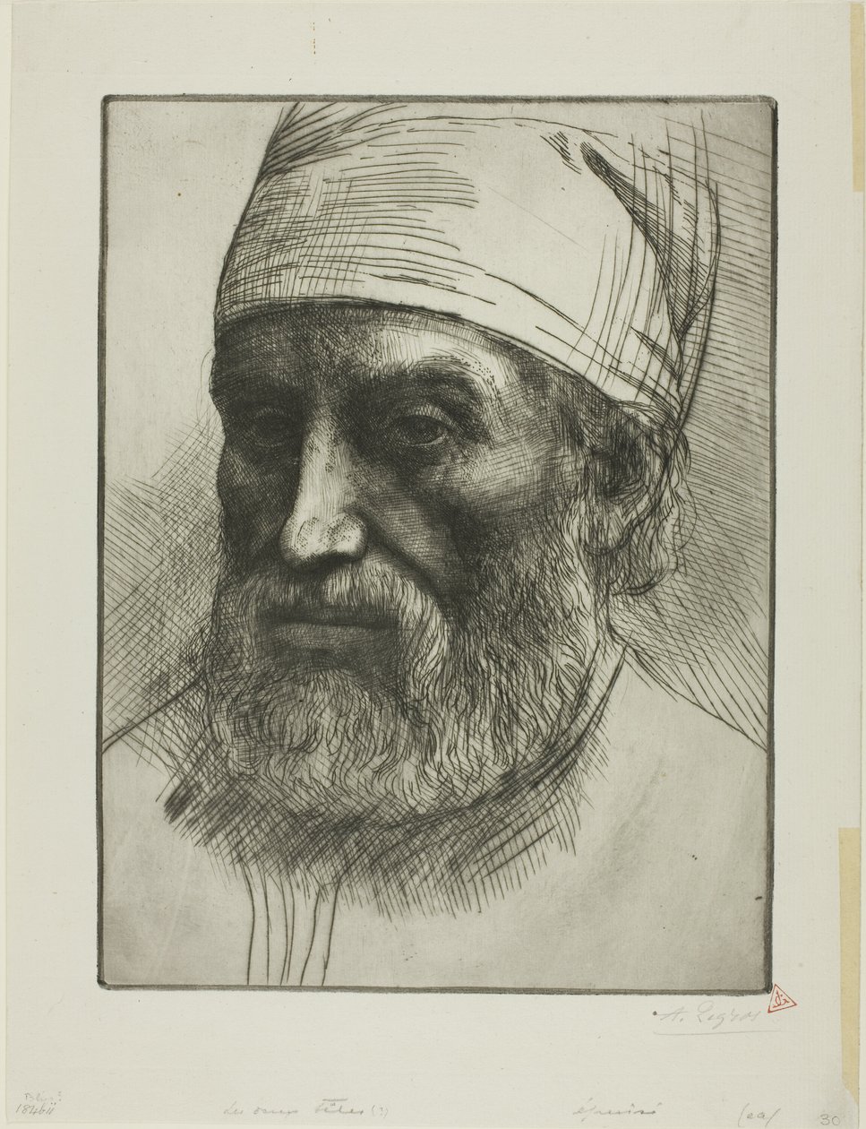 Dwie głowy autorstwa Alphonse Legros