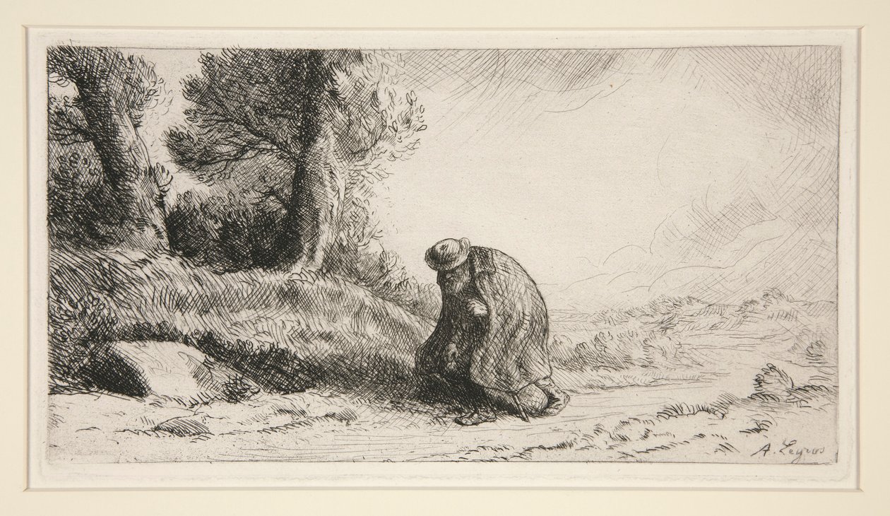 Wędrowiec autorstwa Alphonse Legros