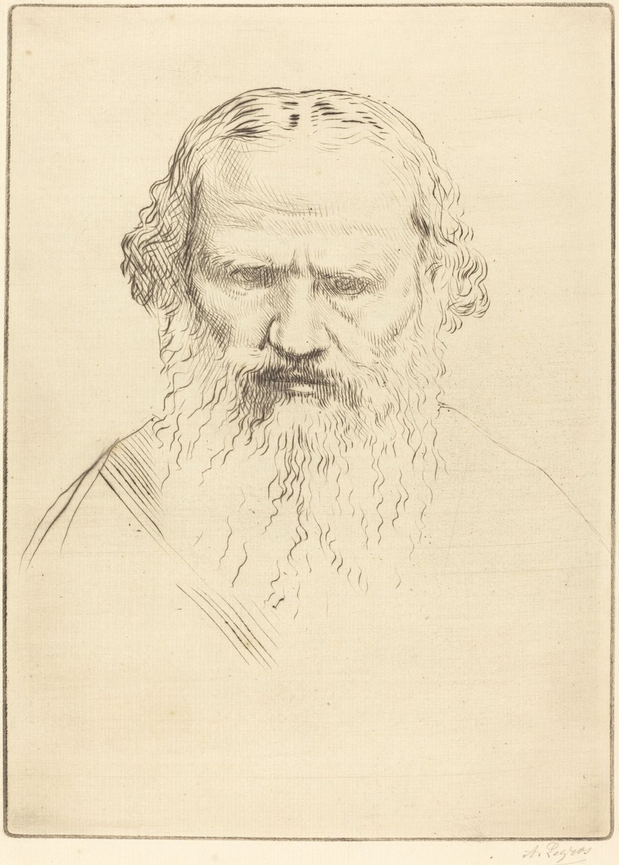 Tołstoj autorstwa Alphonse Legros