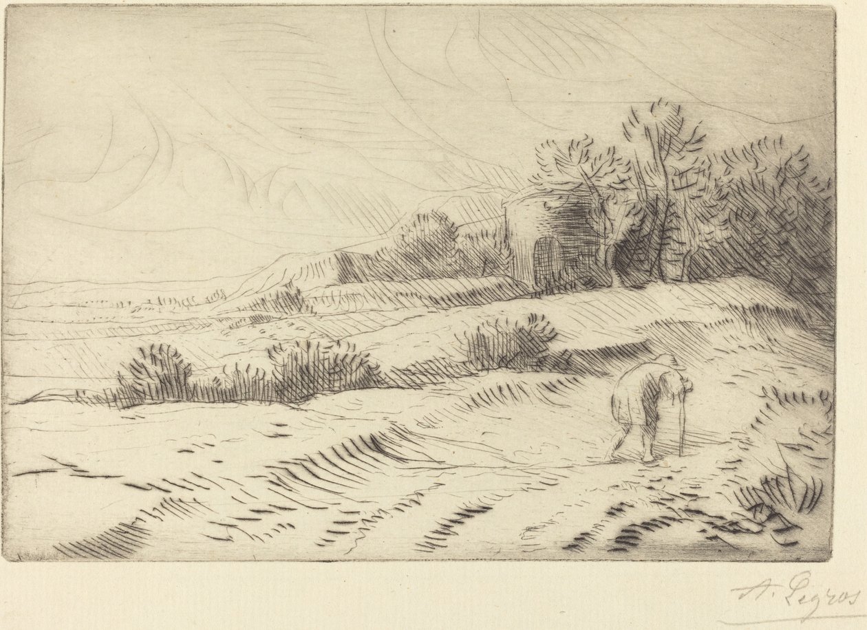 Wieża (wycieczka po La) autorstwa Alphonse Legros