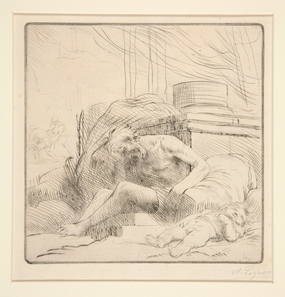 Ofiara autorstwa Alphonse Legros
