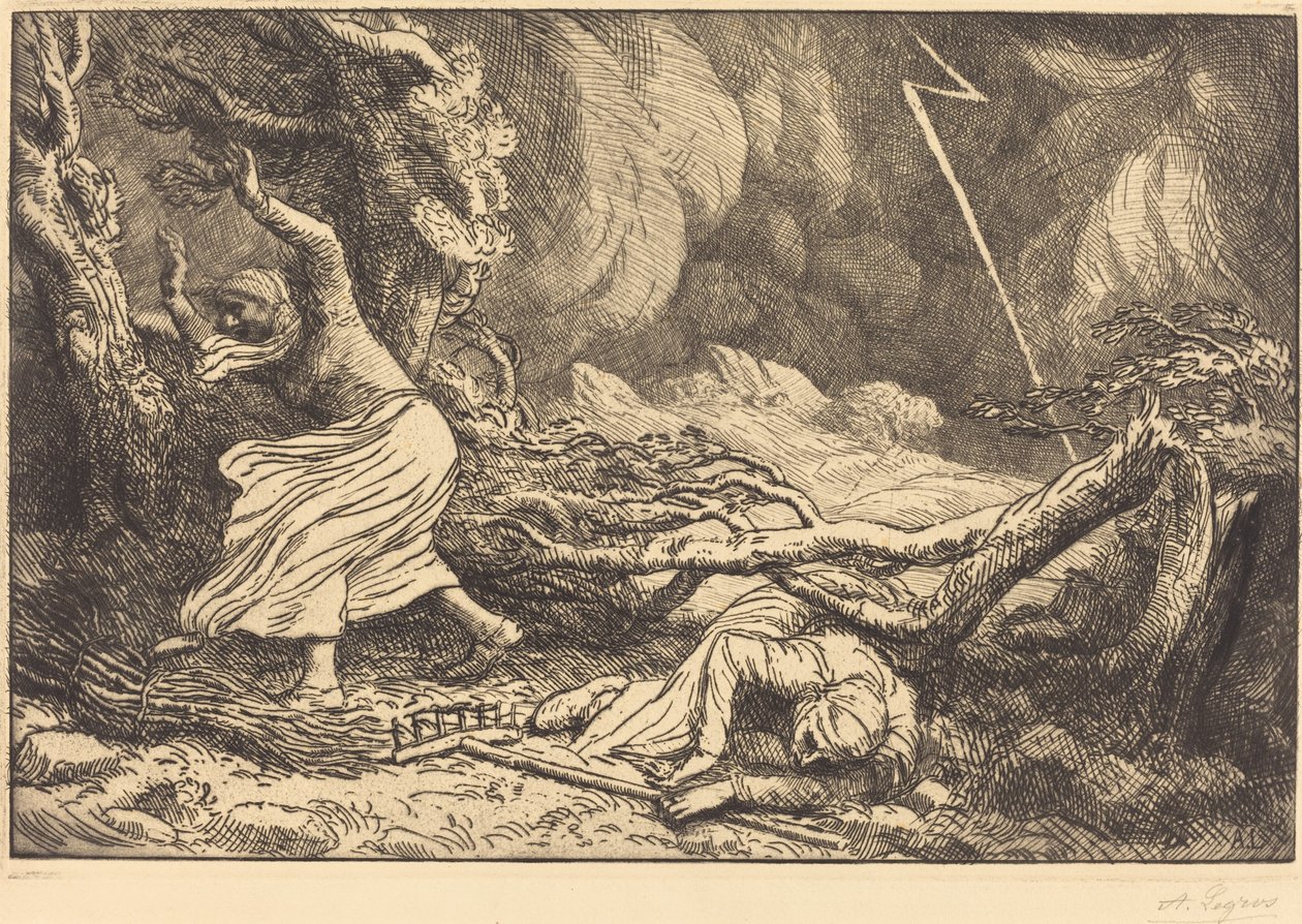 Ofiary Błyskawicy autorstwa Alphonse Legros