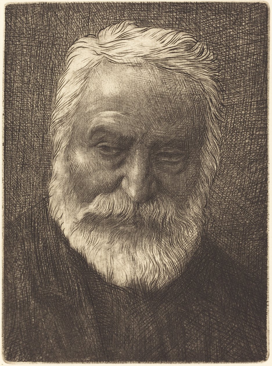 Victor Hugo, 2. płyta. autorstwa Alphonse Legros