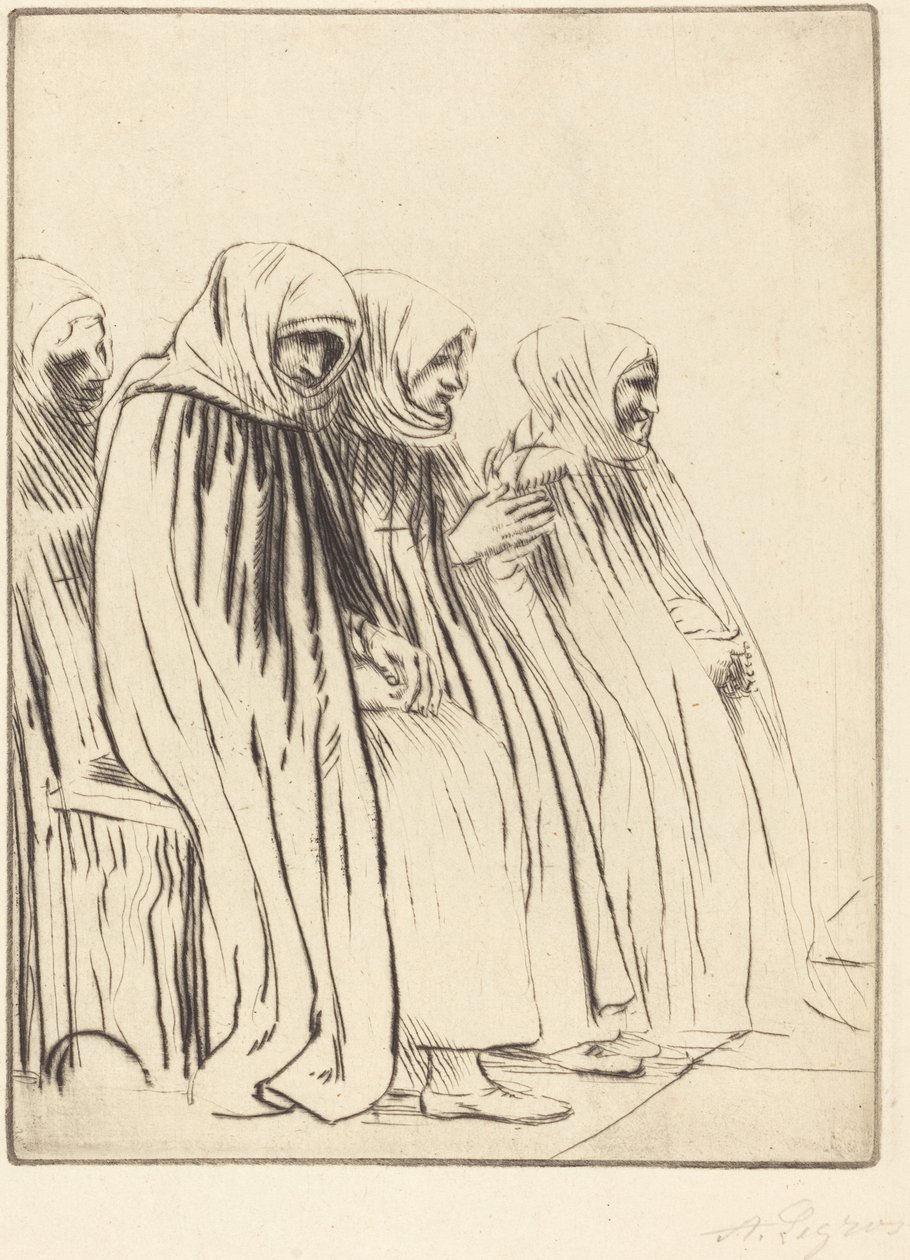 Kobiety z Brukseli autorstwa Alphonse Legros