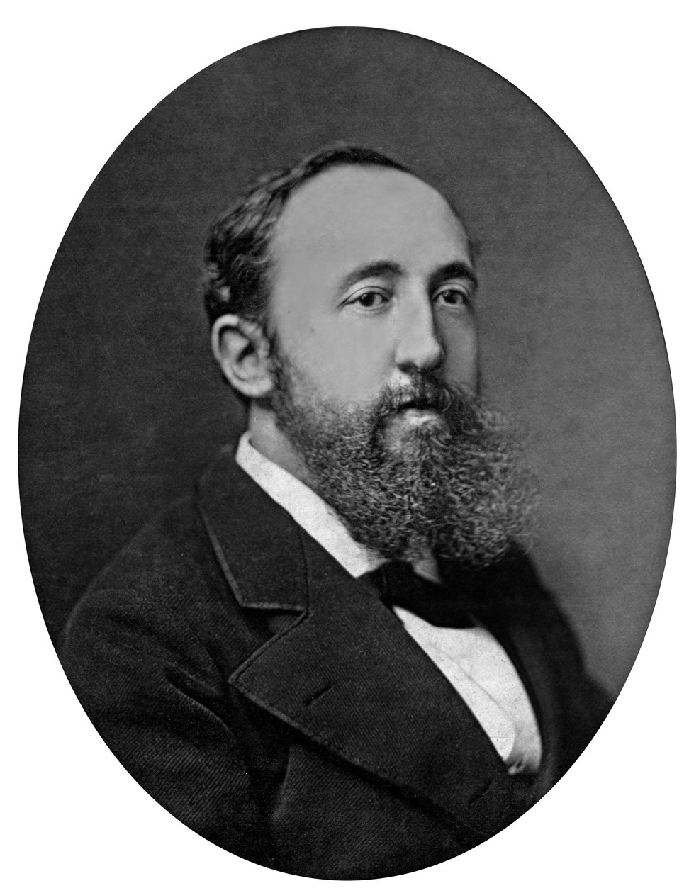Jules Claretie, francuski pisarz autorstwa Alphonse Liebert