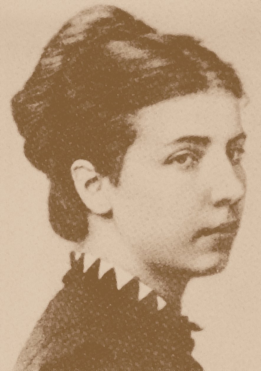 Jelisaweta Łukiniczna Dmitrijewa, z domu Kuszelewa 1850-1918, 1871 autorstwa Alphonse Liebert