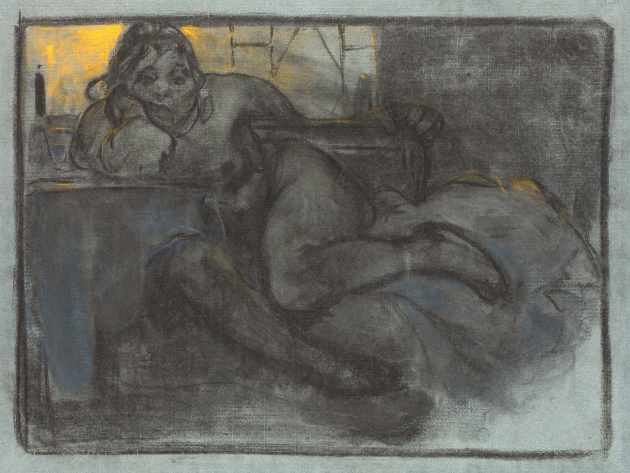 Absynt autorstwa Alphonse Mucha