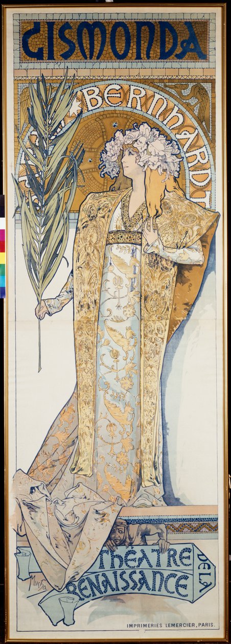 Gismonda, Teatr Renesansu, 1894 autorstwa Alphonse Mucha
