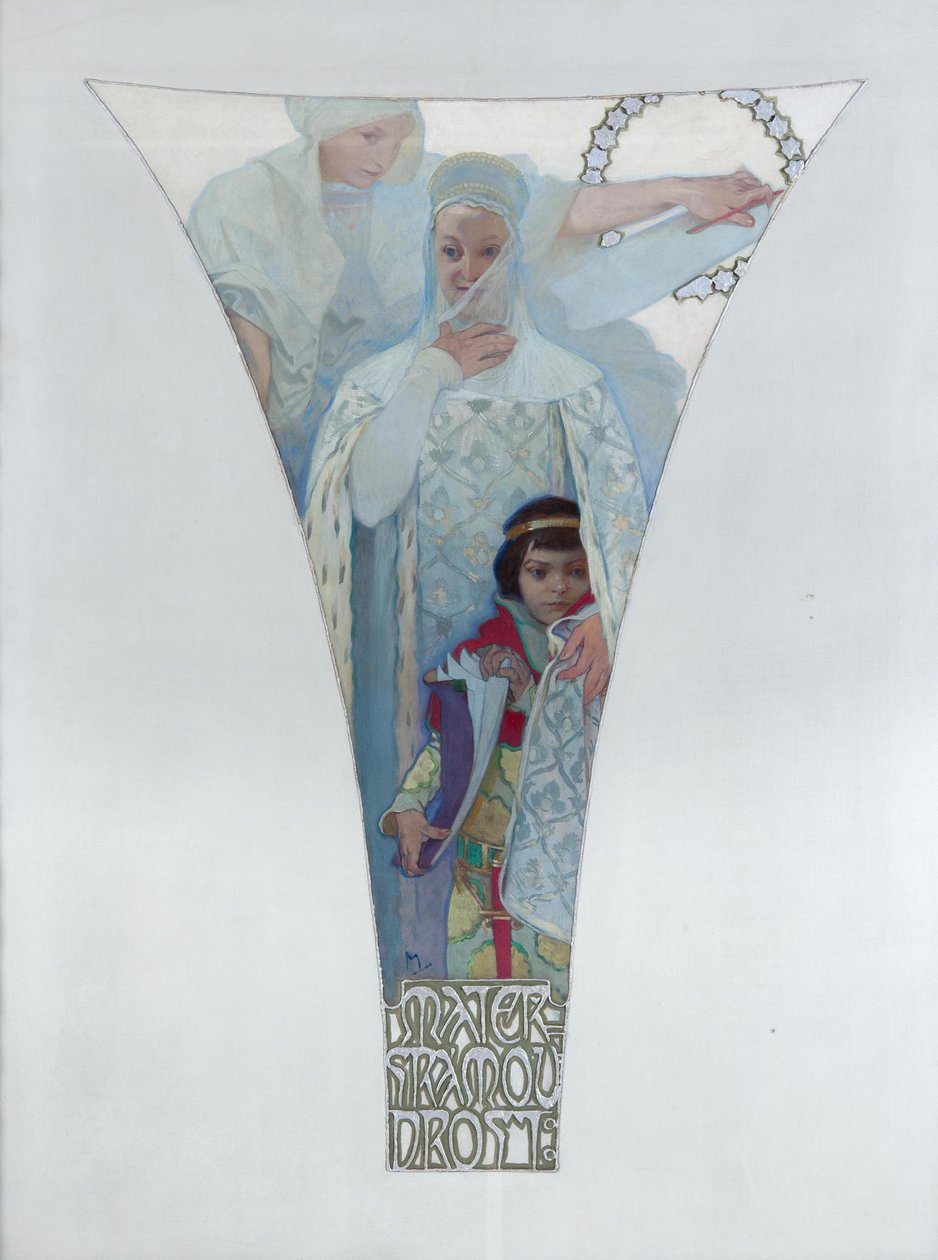 0, 1911 autorstwa Alphonse Mucha