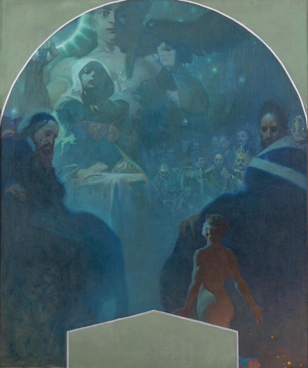 O własnych siłach III, 1911 autorstwa Alphonse Mucha